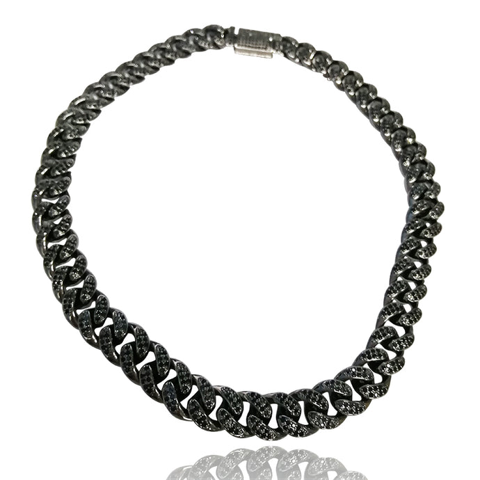 BLACK PANTHER Solid Cuban Chain