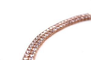 Twin Rose Gold Choker